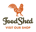 Visit our shop at FoodShed Visit our shop at FoodShed